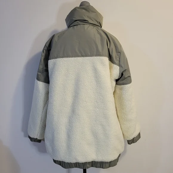 Threadbare mixed sherpa jacket - Picture 4 of 6